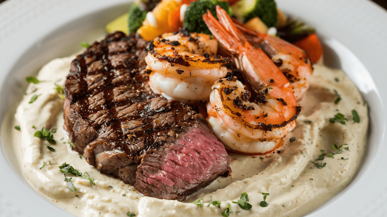 blackened-steak-and-shrimp-alfredo