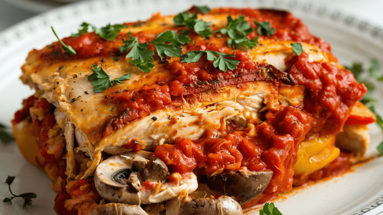 easy-chicken-marinara-casserole