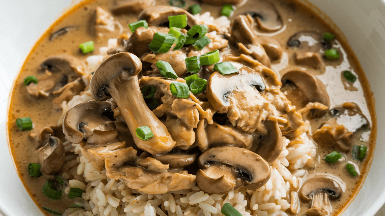 mushroom-chicken