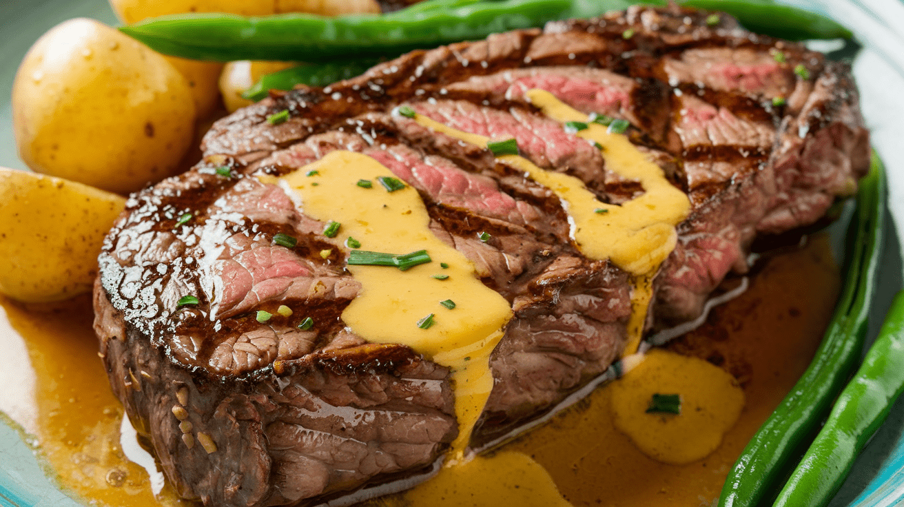 pan-seared-flank-steak-in-butter-sauce