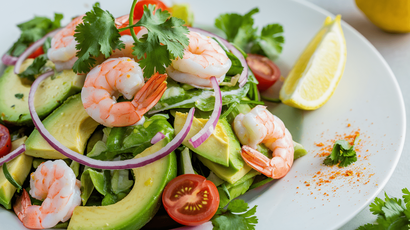 Shrimp and Avocado Salad