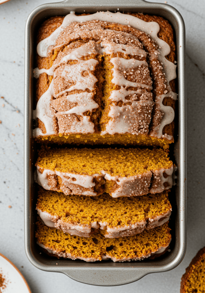 Cinnamon Sugar-Topped Pumpkin Spice Bread – SPICEDRECIPE