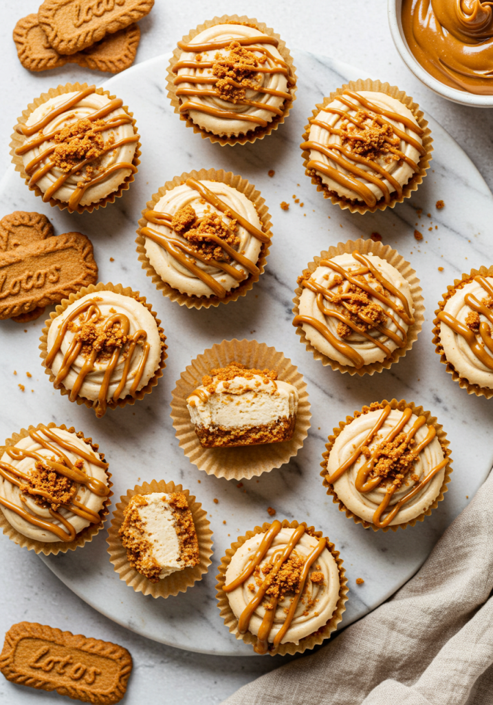 Vegan No-Bake Biscoff Cheesecake Bites – SPICEDRECIPE