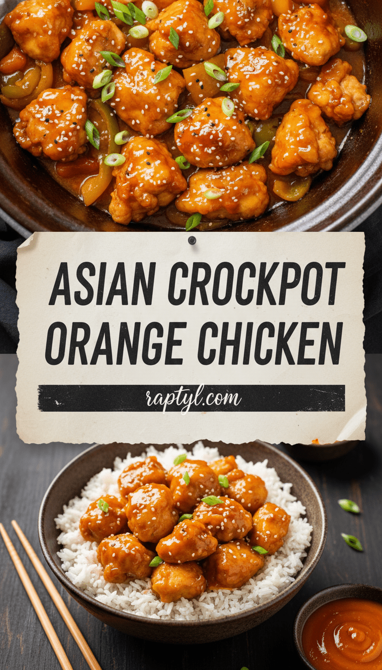 Crockpot Orange Chicken