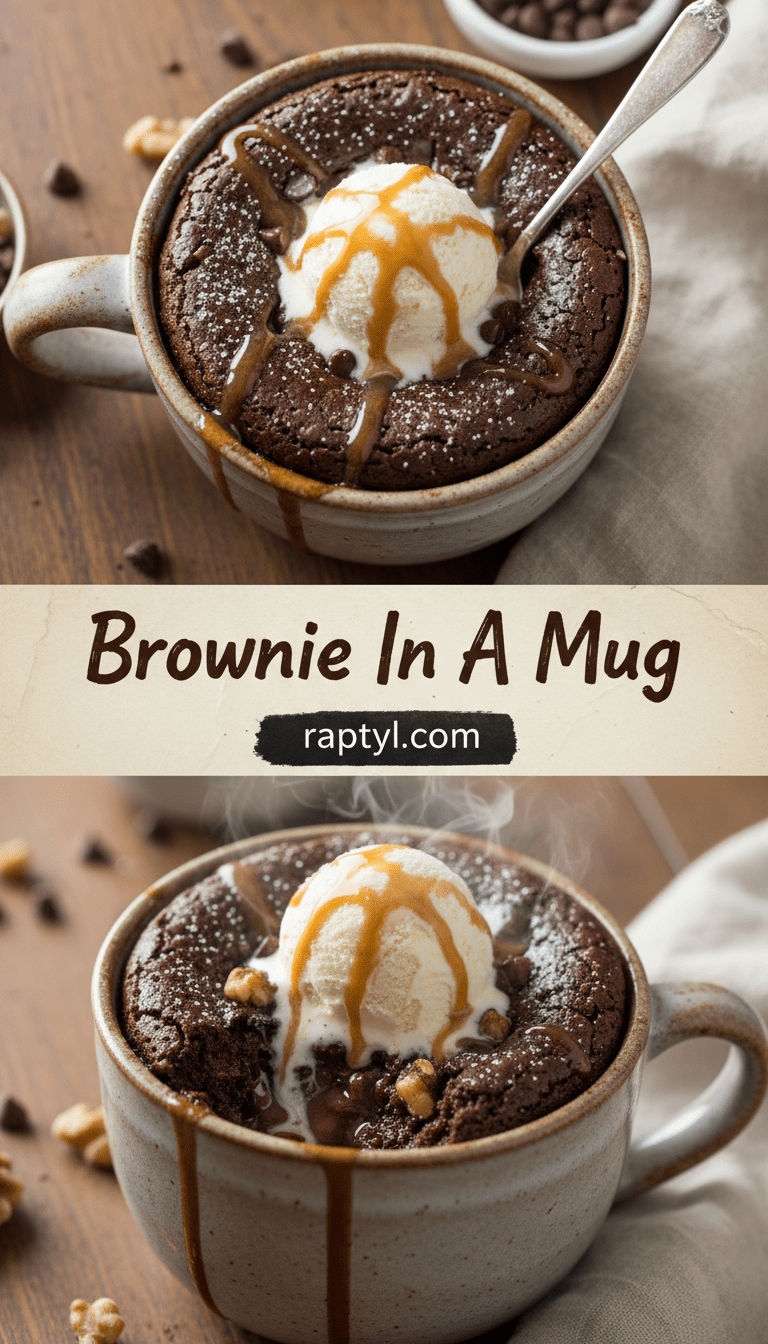 Brownie in Mug