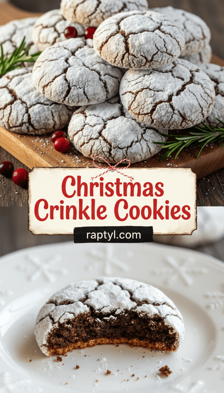 Crinkle Cookies