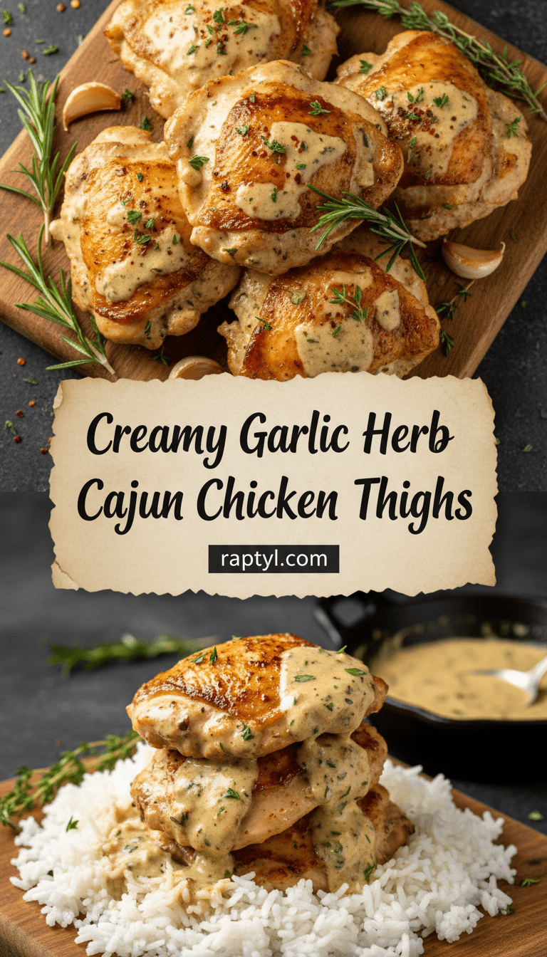 Cajun Chicken Thighs