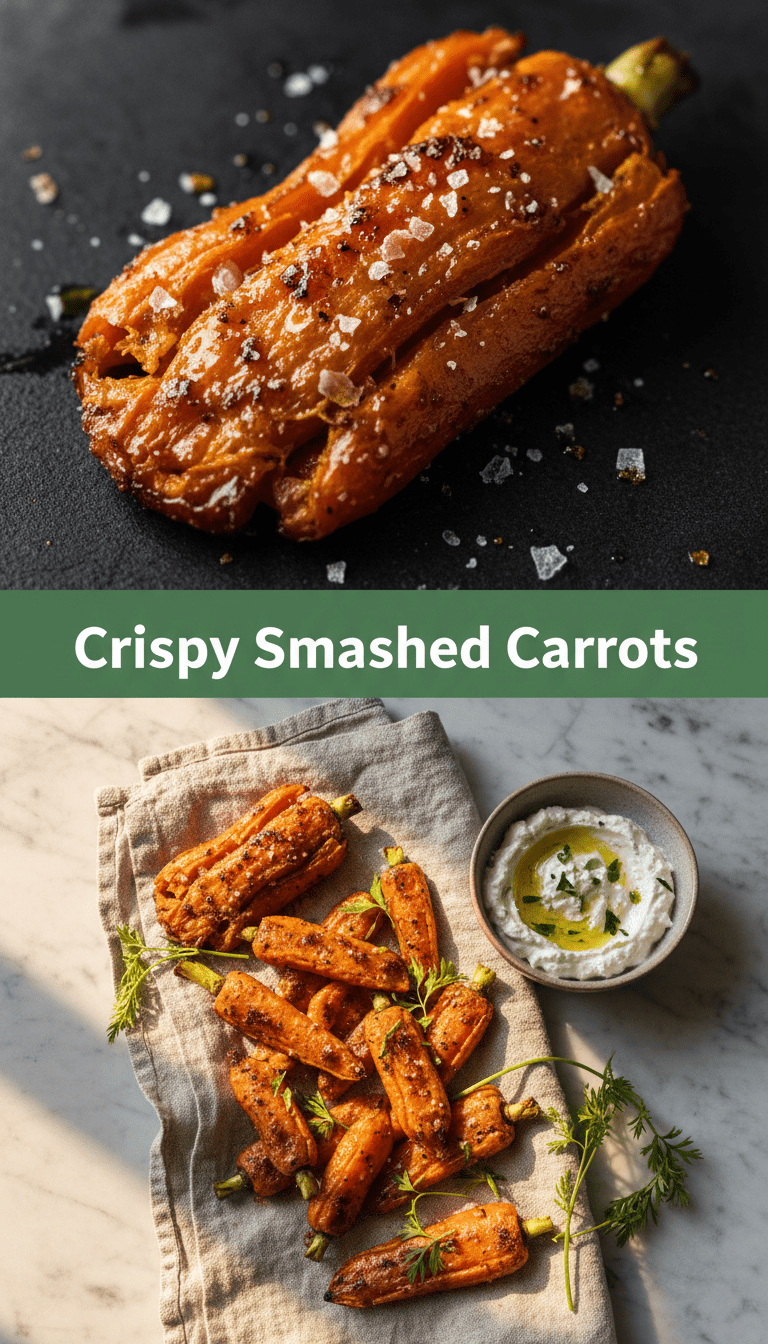 Smashed Carrots