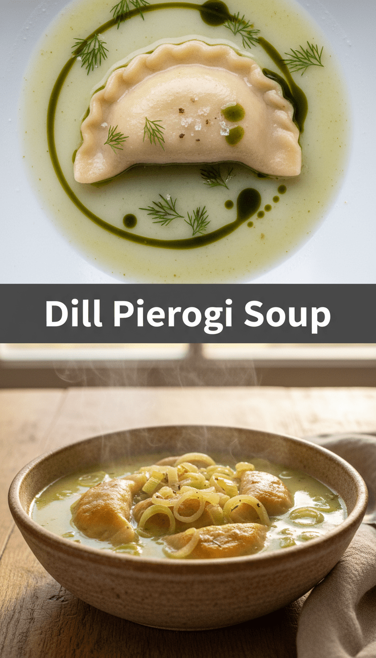 Pierogi Soup
