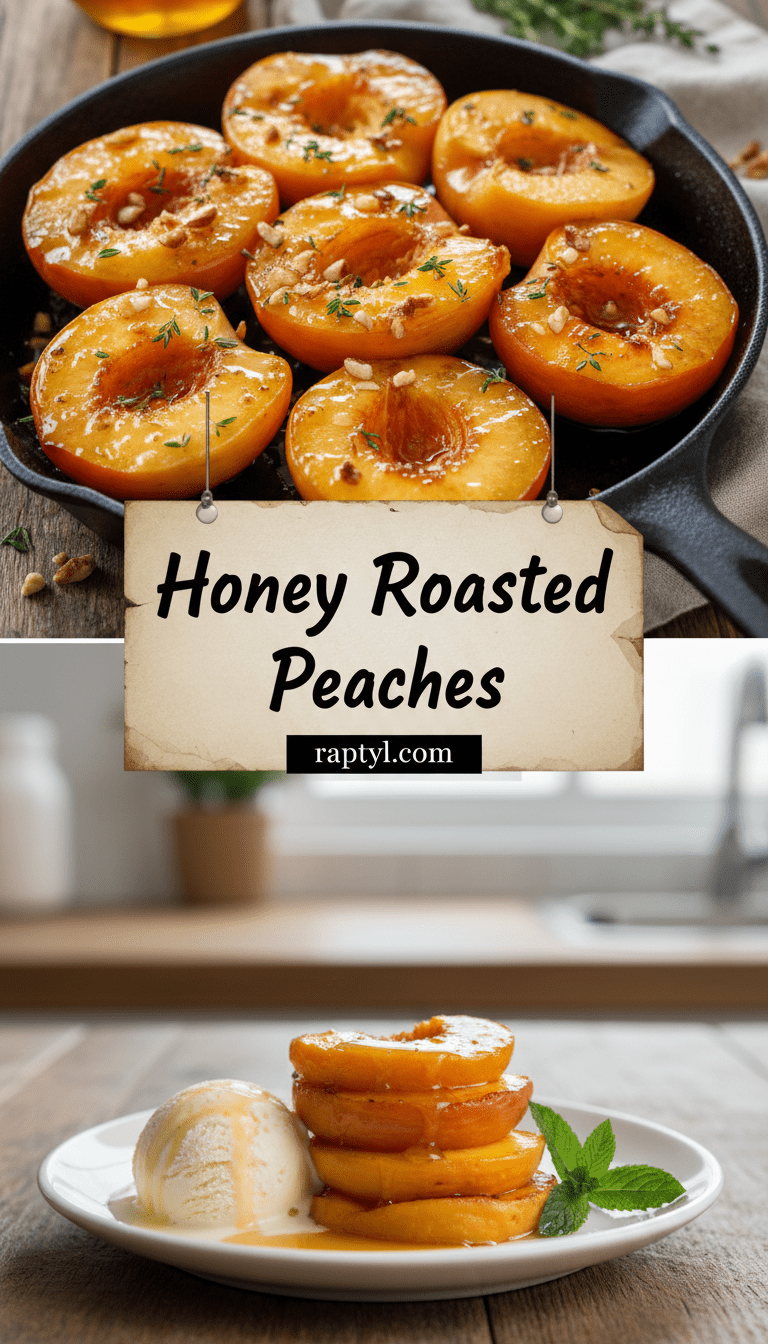 Honey Roasted Peaches