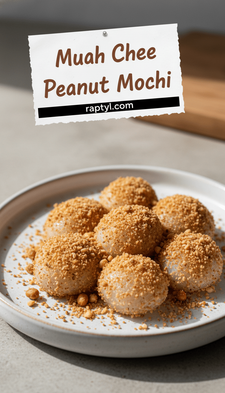 Peanut Mochi