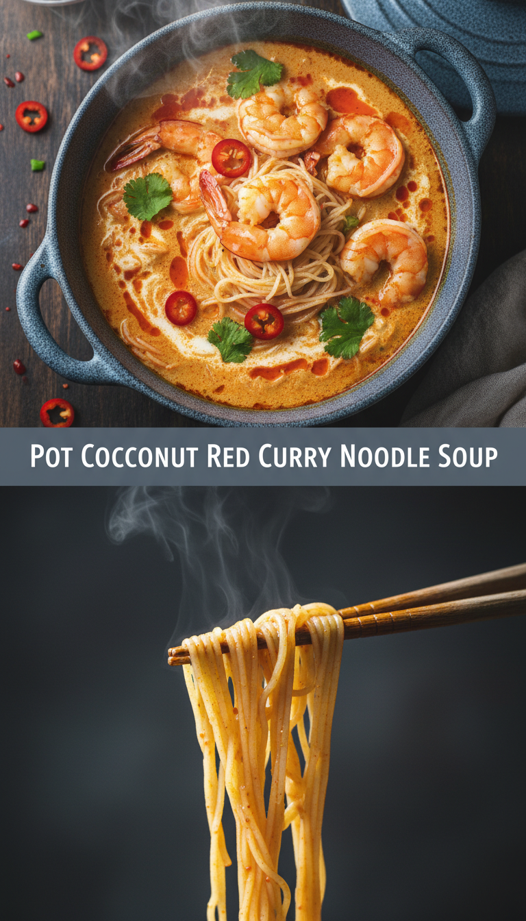 Re d curry Noodle Soup