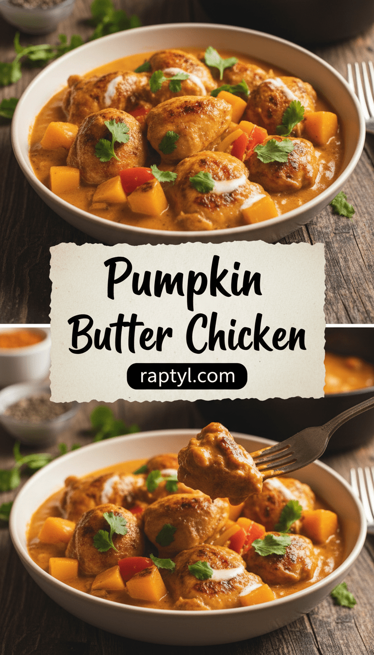 Pumpkin Butter Chicken