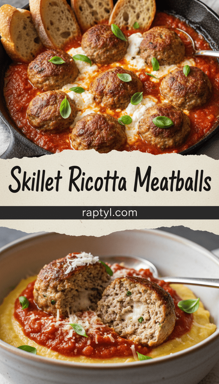 Ricotta Meatballs