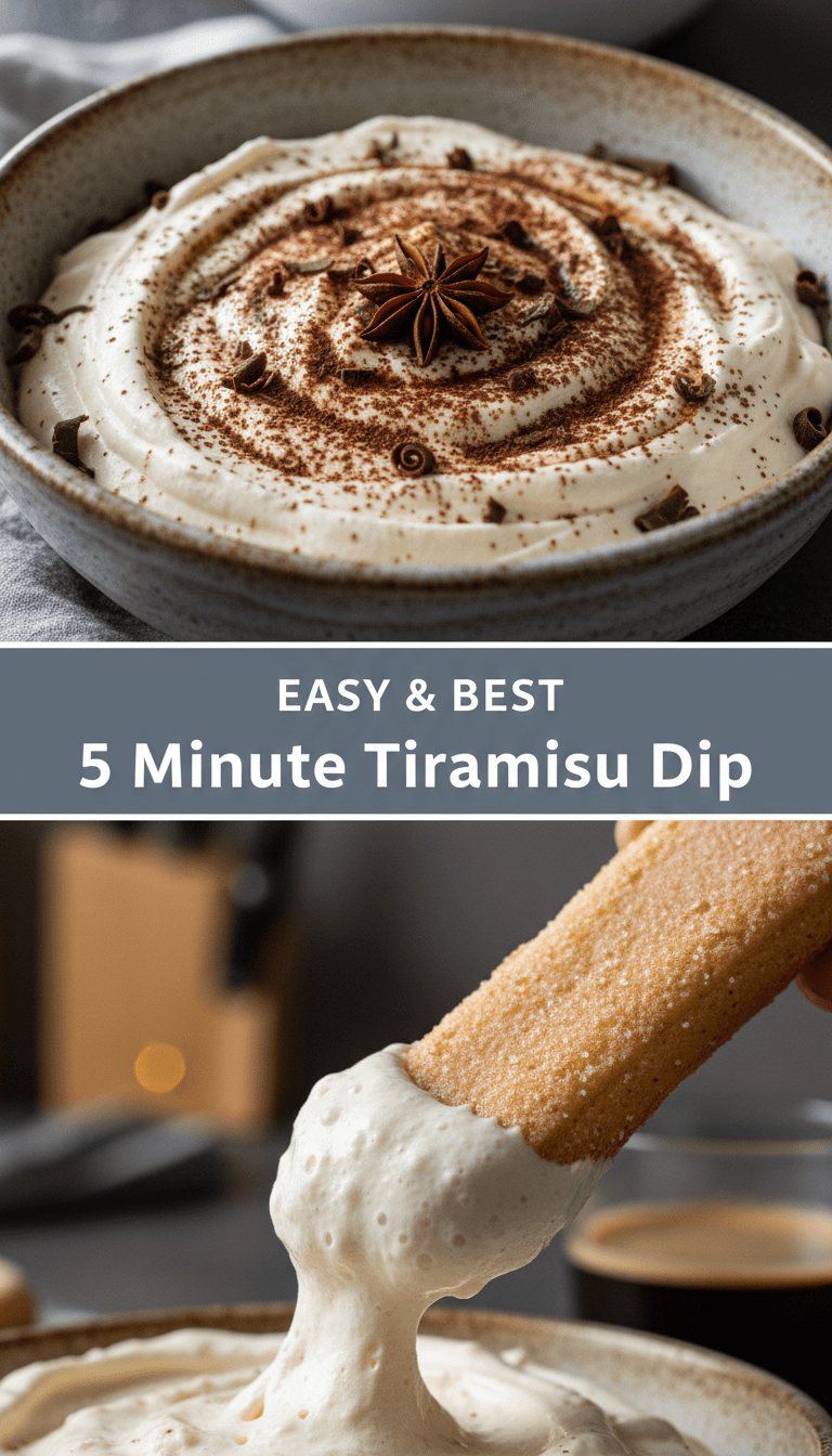 Tiramisu Dip Recipe