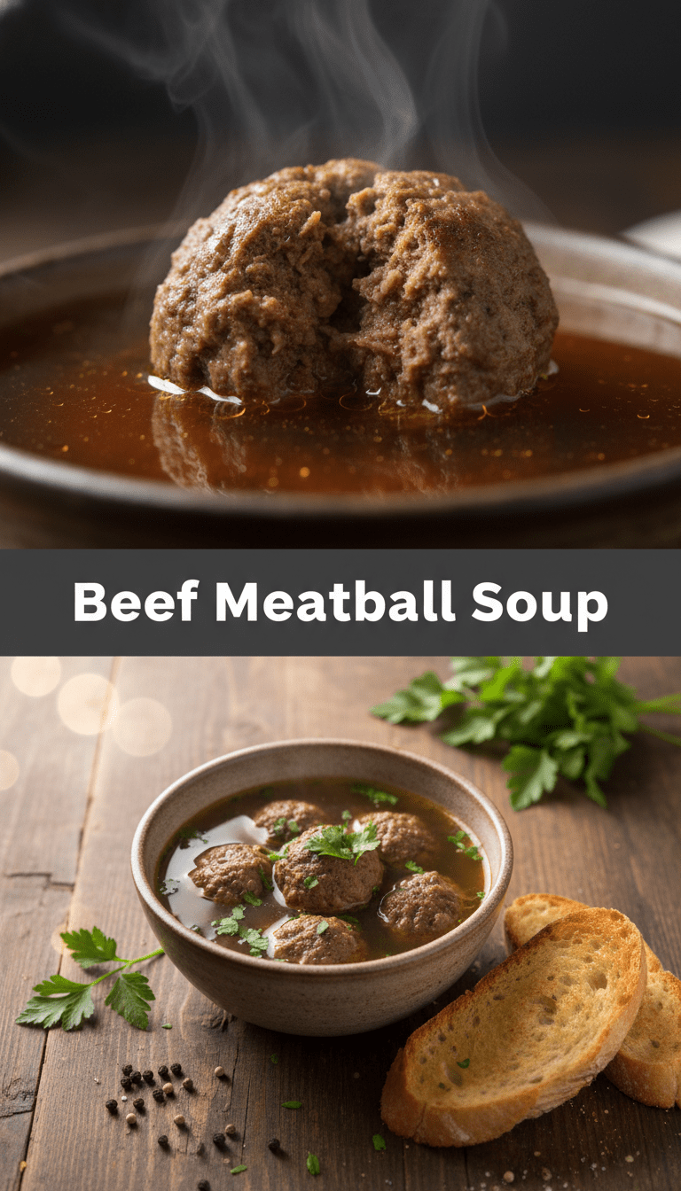 Meatball Soup