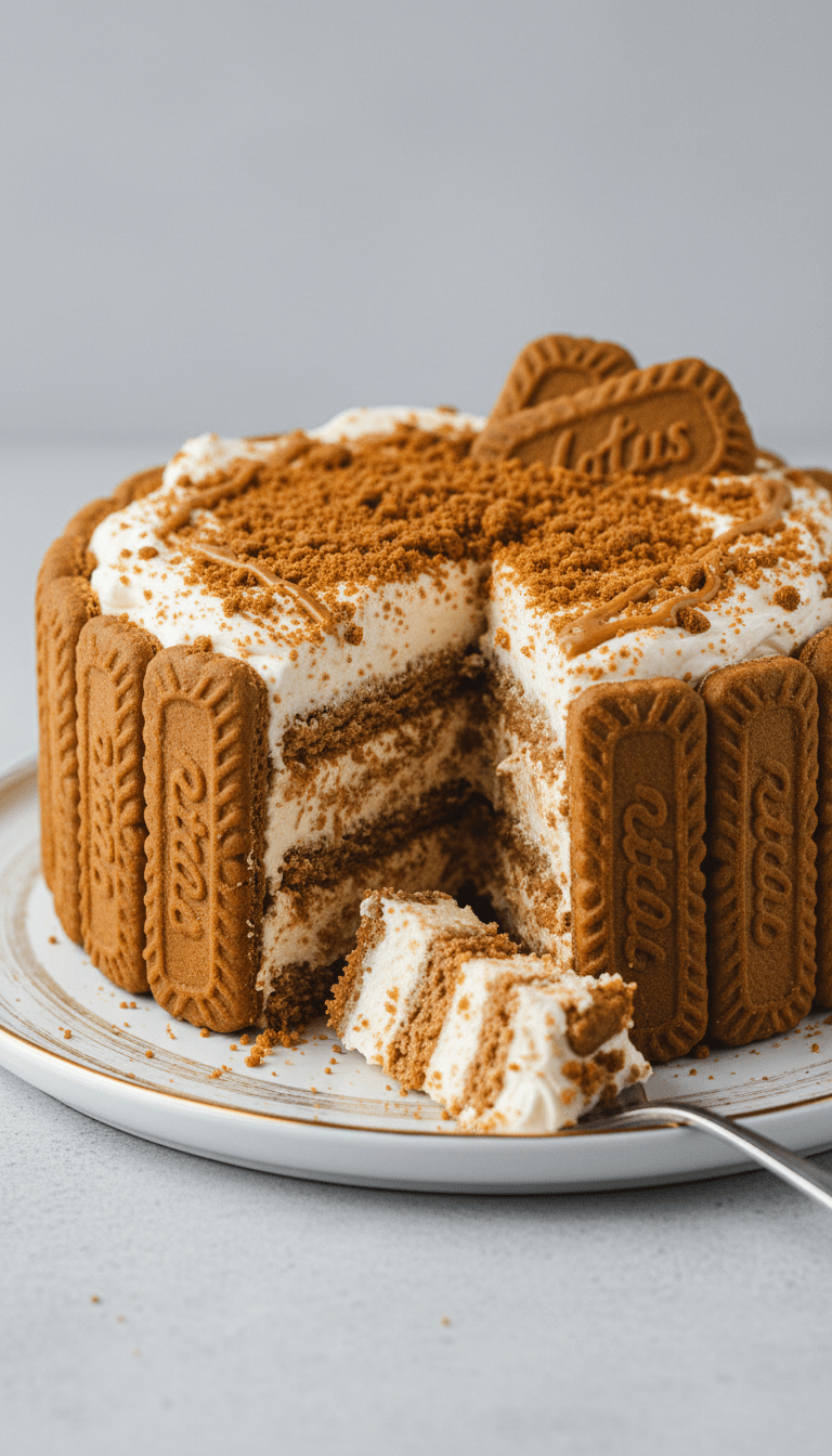 Biscoff Icebox Cake Recipe