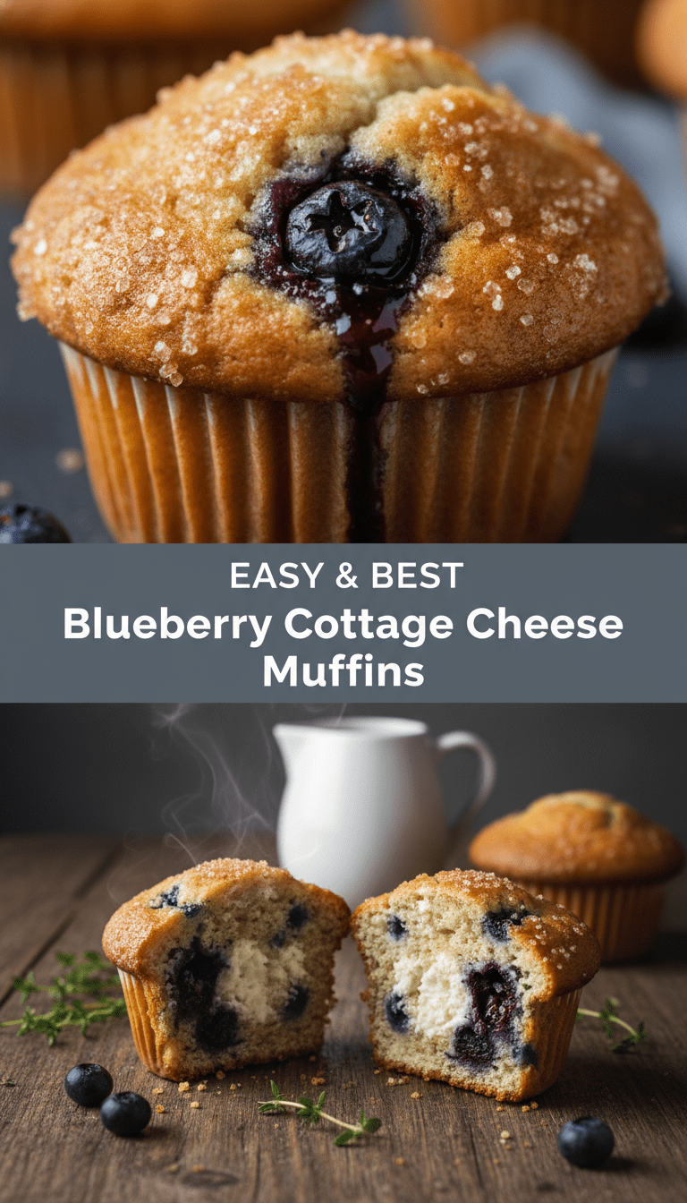 Cottage Cheese Muffins Recipe