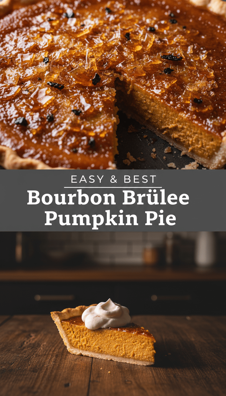 Brulee Pumpkin Pie