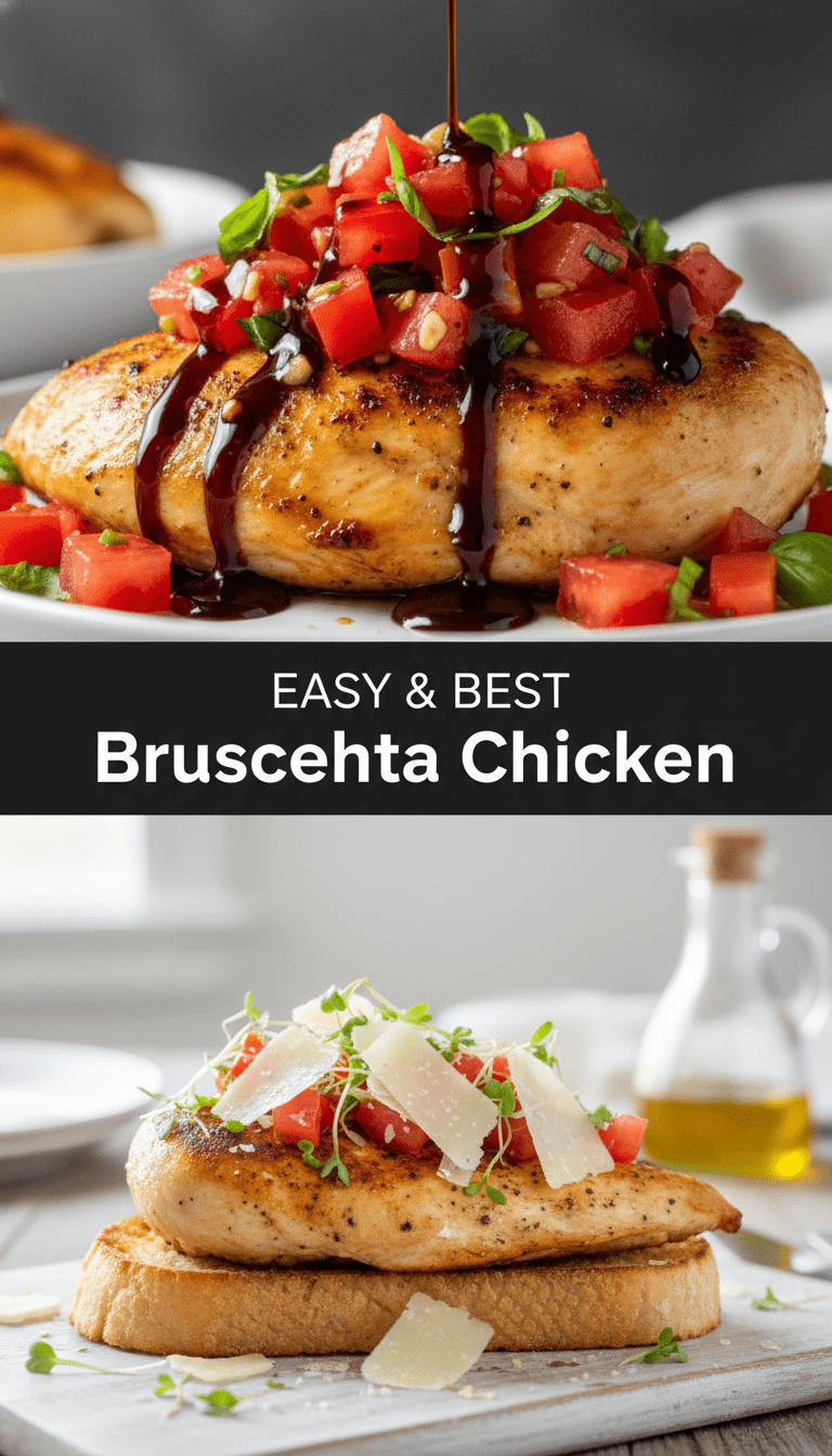 Bruschetta Chicken Recipe
