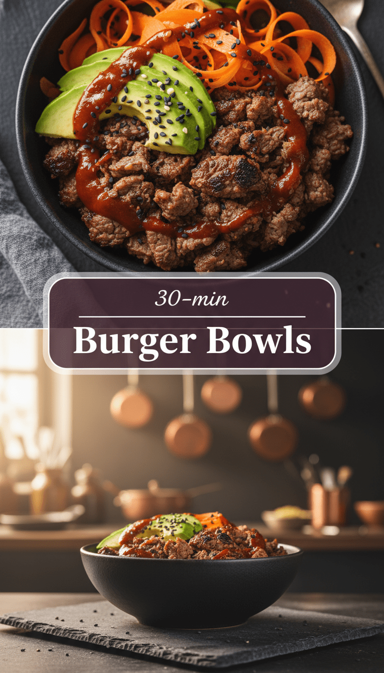 Burger Bowl Recipe