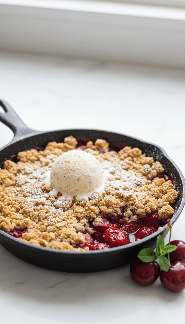 Cherry Crumble Recipe