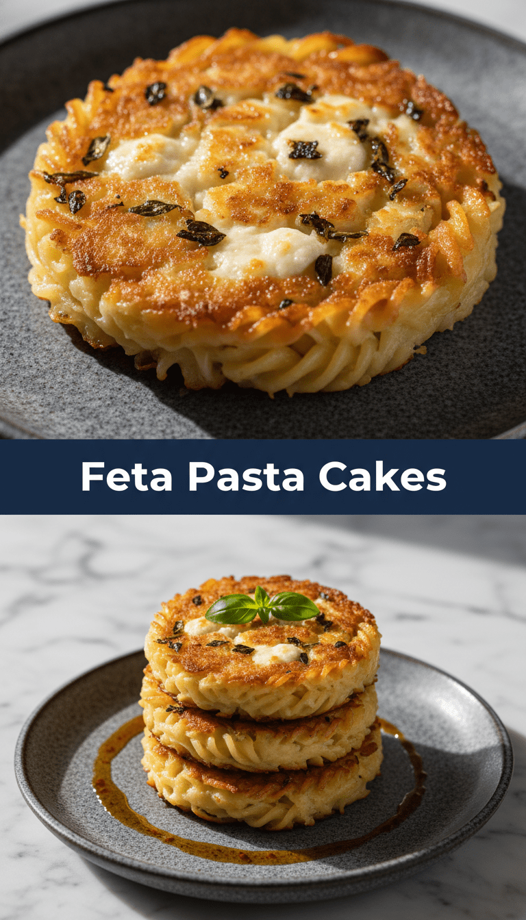 Feta Pasta Cake Recipe