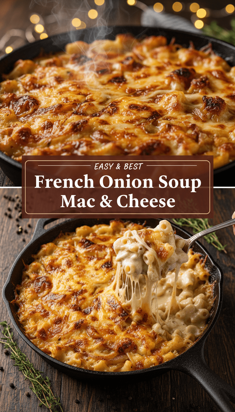 Onion Soup Mac Cheese Recipe
