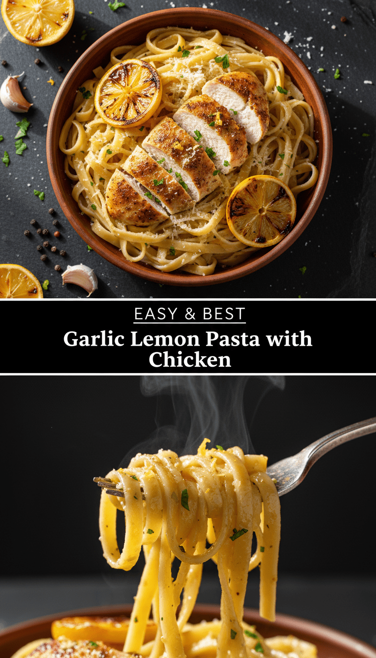 Lemon Pasta with Chicken Recipe