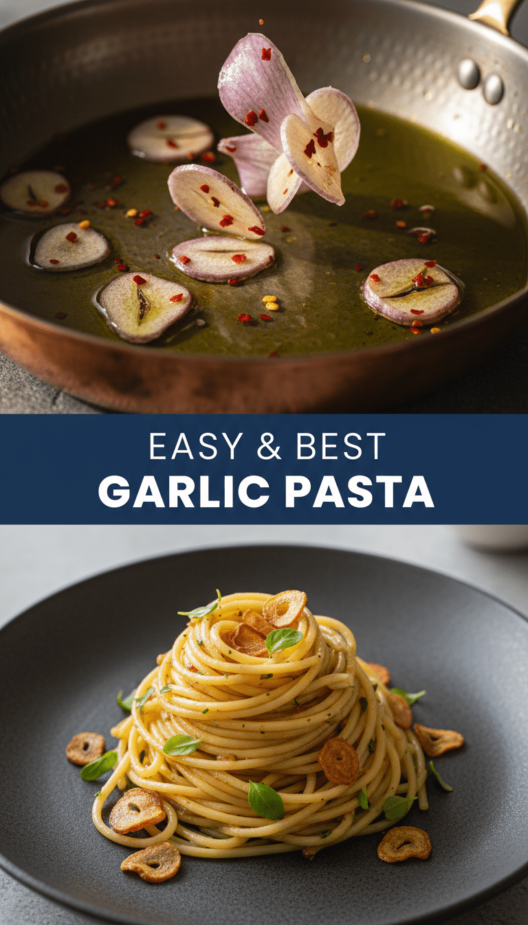 Garlic Pasta Recipe