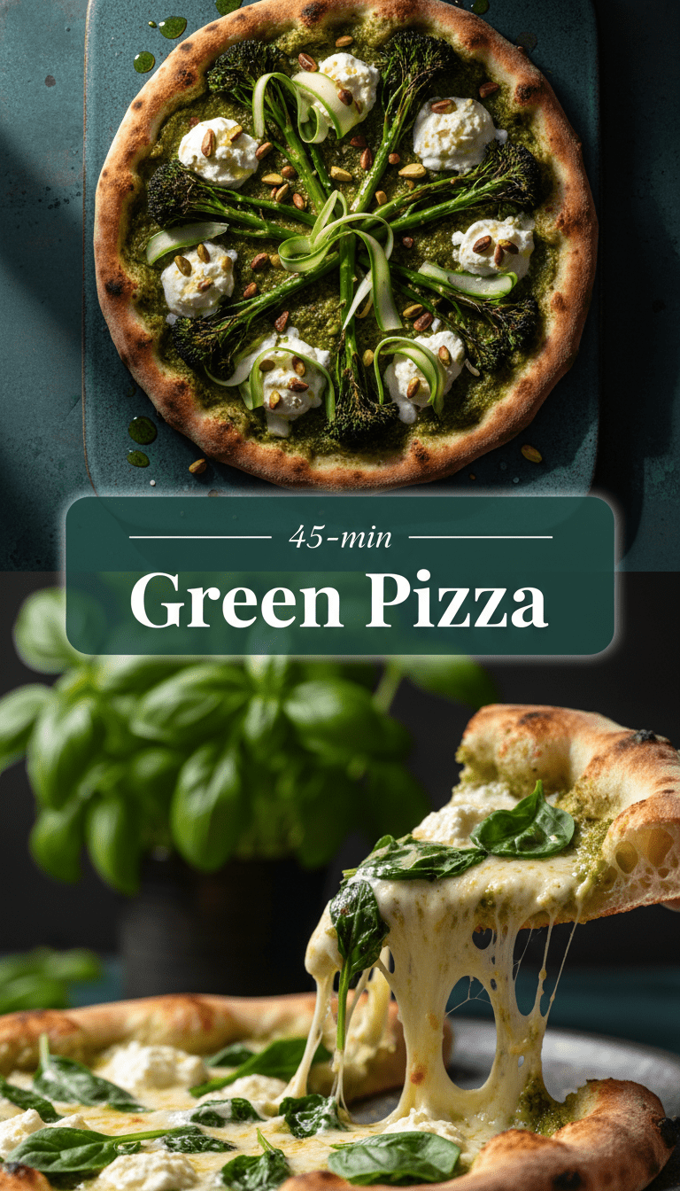 Green Pizza Recipe