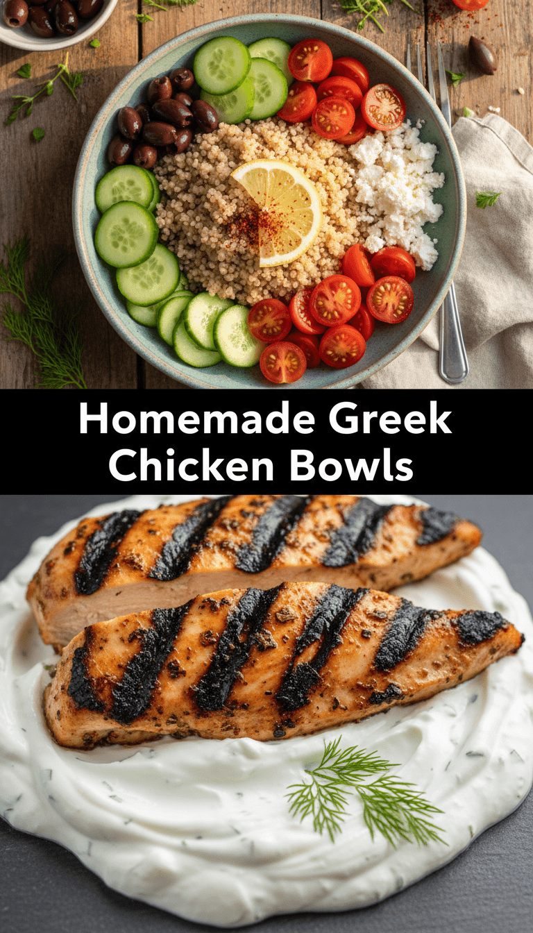 Greek Chicken Bowl