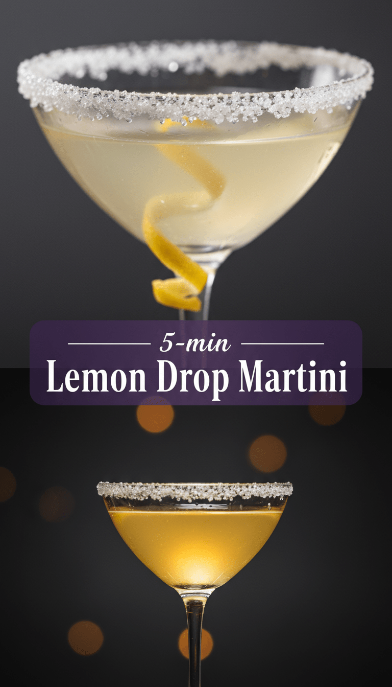 Lemon Drop Martini Recipe