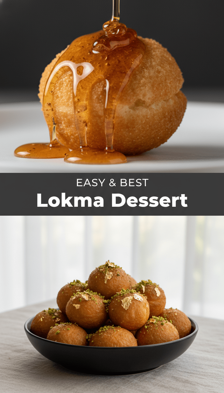 Lokma Dessert Recipe