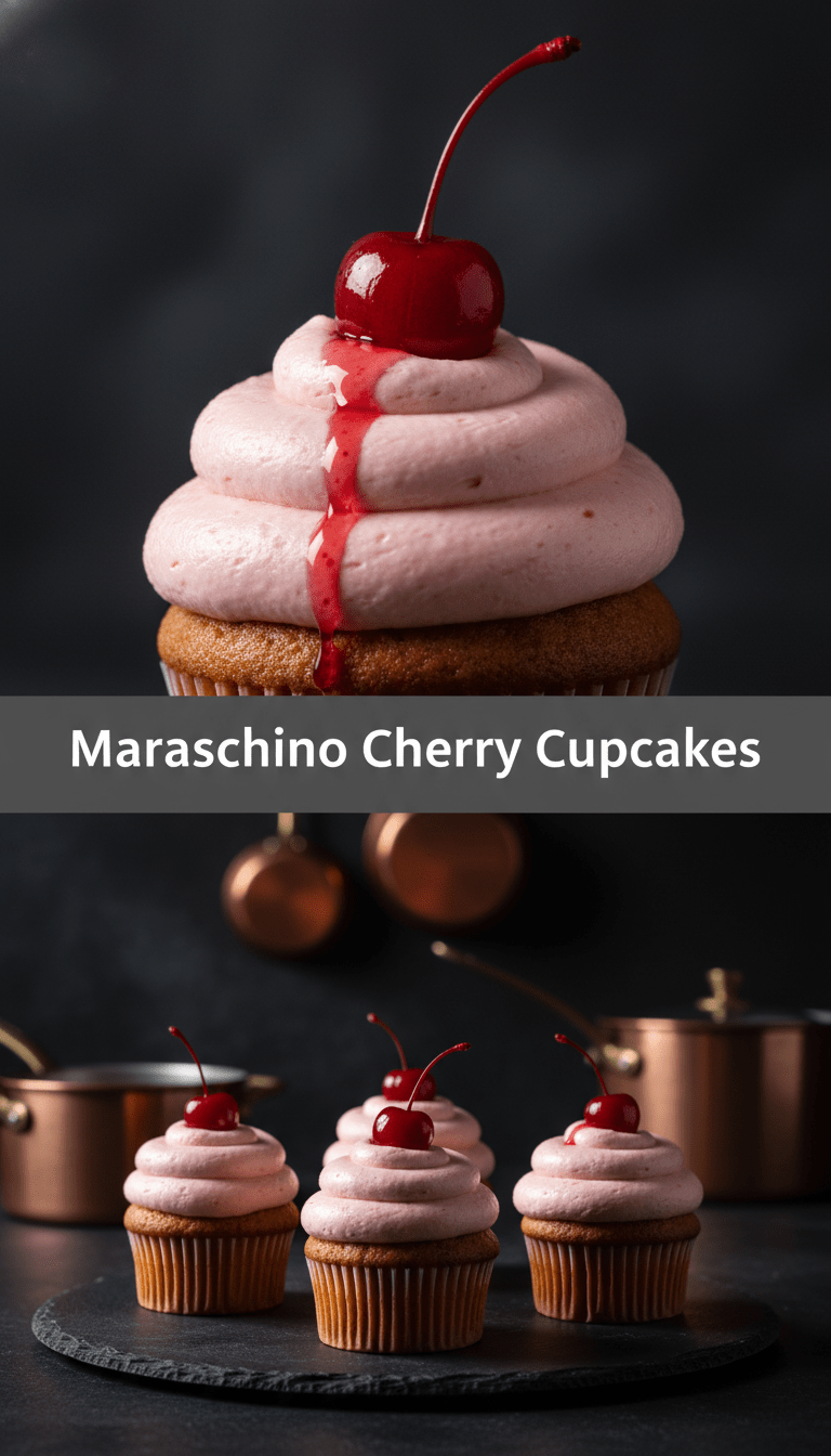 Maraschino Cupcake