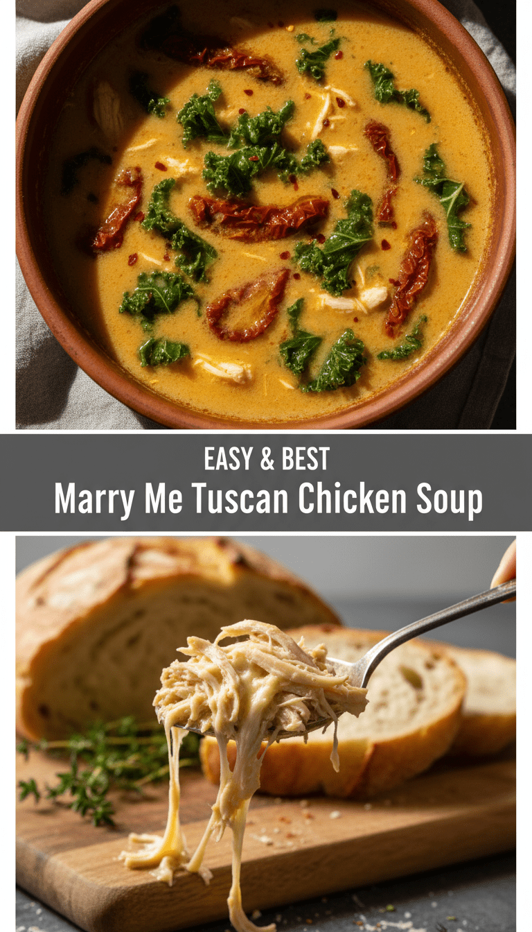 Tuscan Chicken Soup Recipe