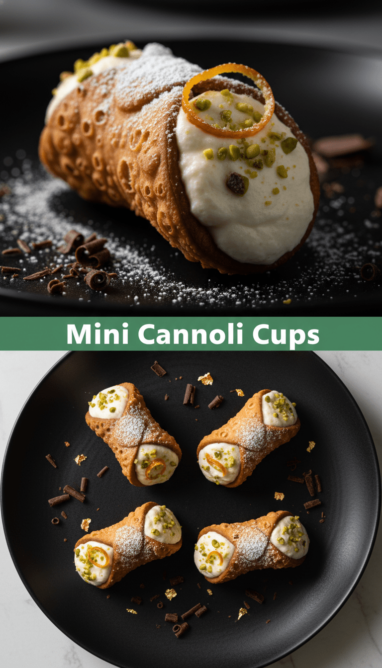 Cannoli Cups