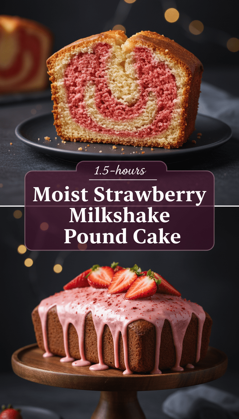 Milkshake Pound Cake Recipe