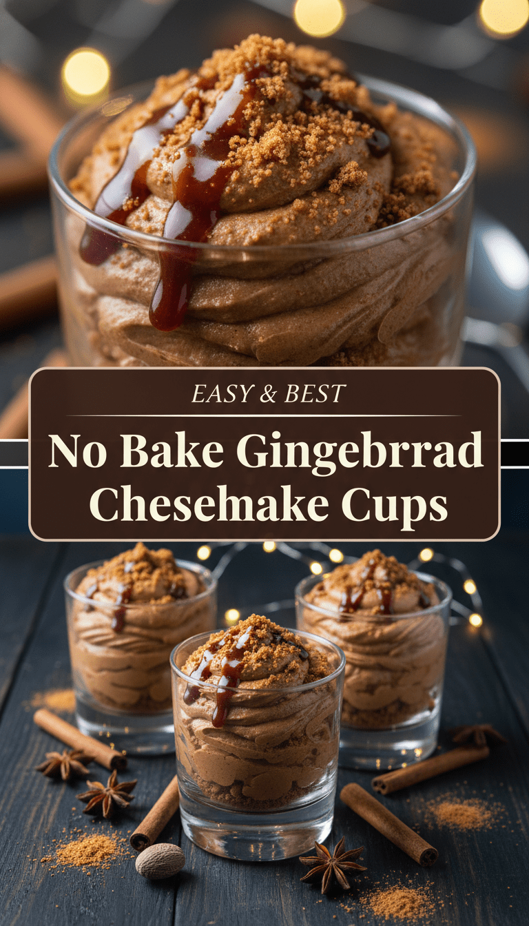 Gingerbread Cheesecake Recipe