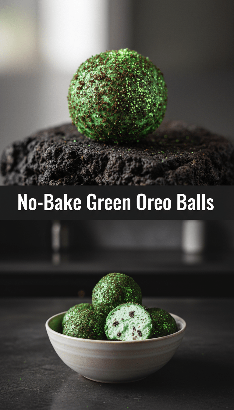 Green Oreo Balls