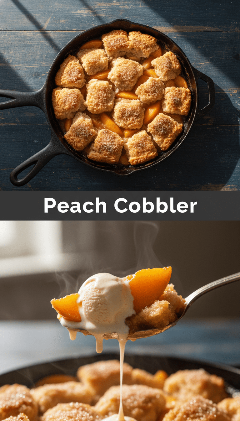 Peach Cobbler Recipe
