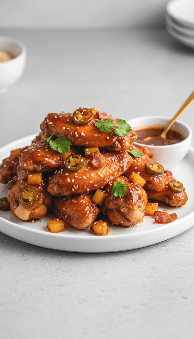 Candy Chicken Wings Recipe