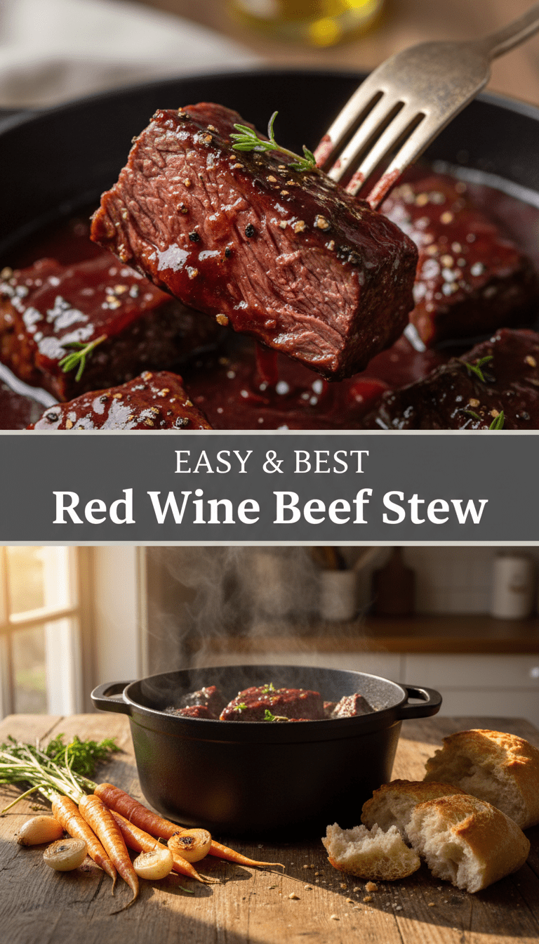 Wine Beef Stew Recipe