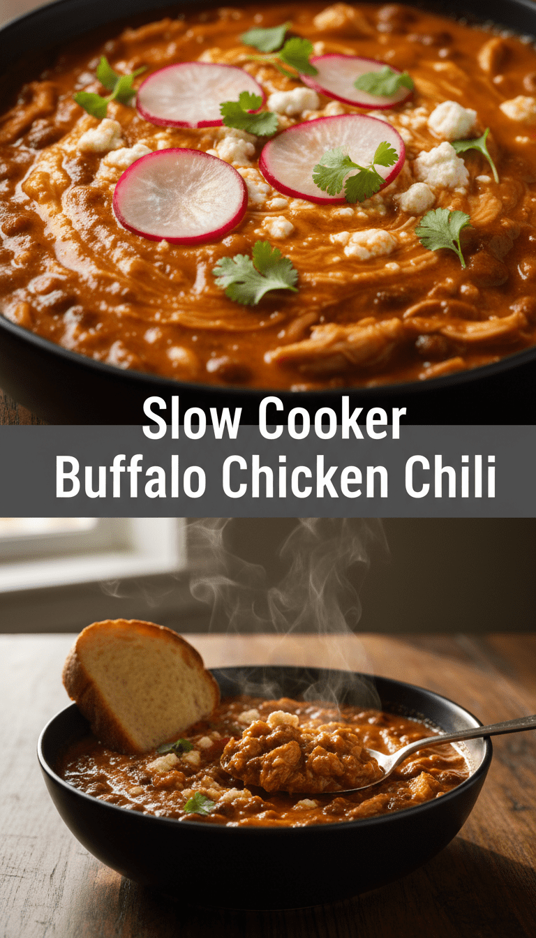 Buffalo Chicken Chili