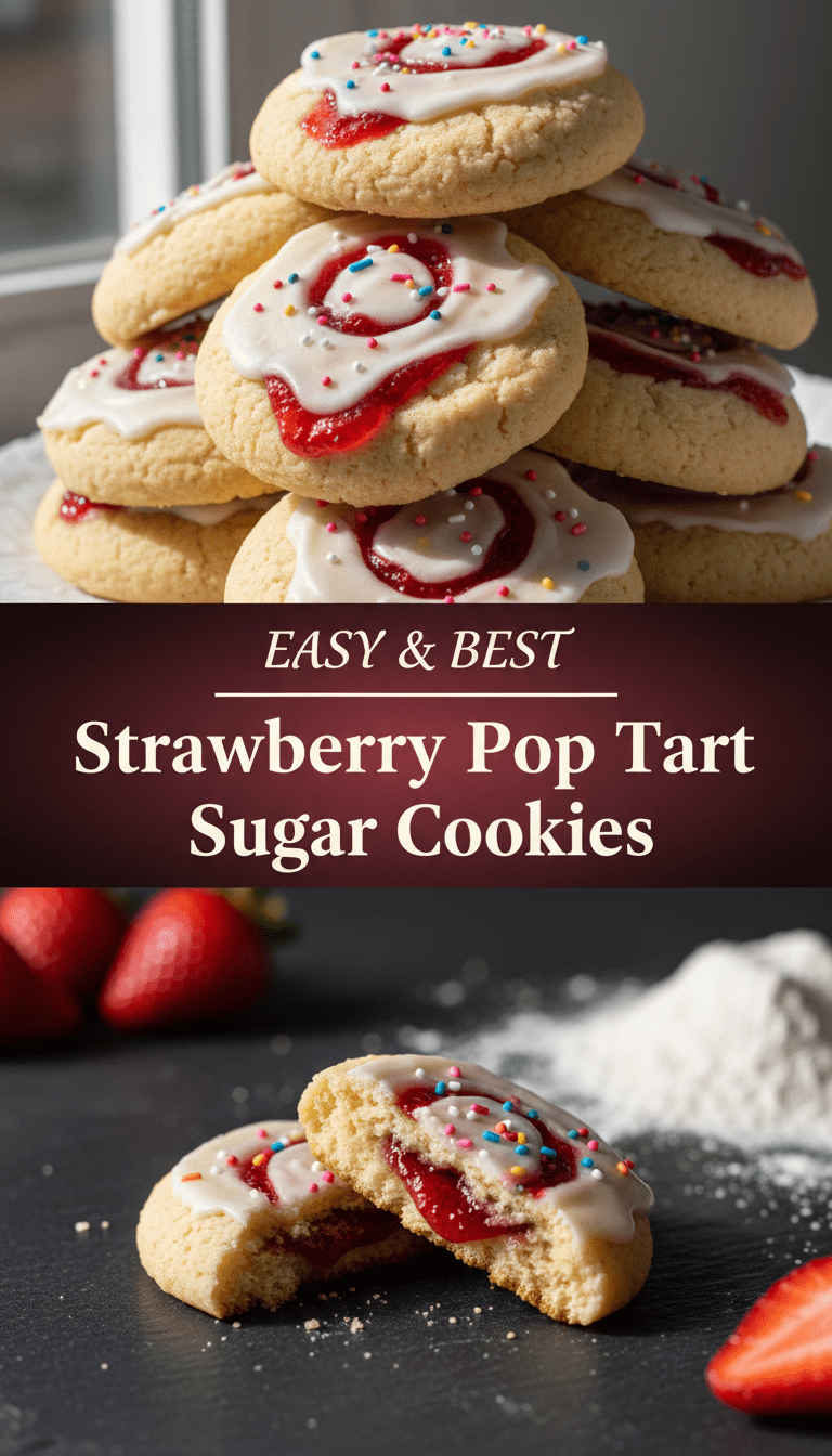 Pop Tart Sugar Cookies
