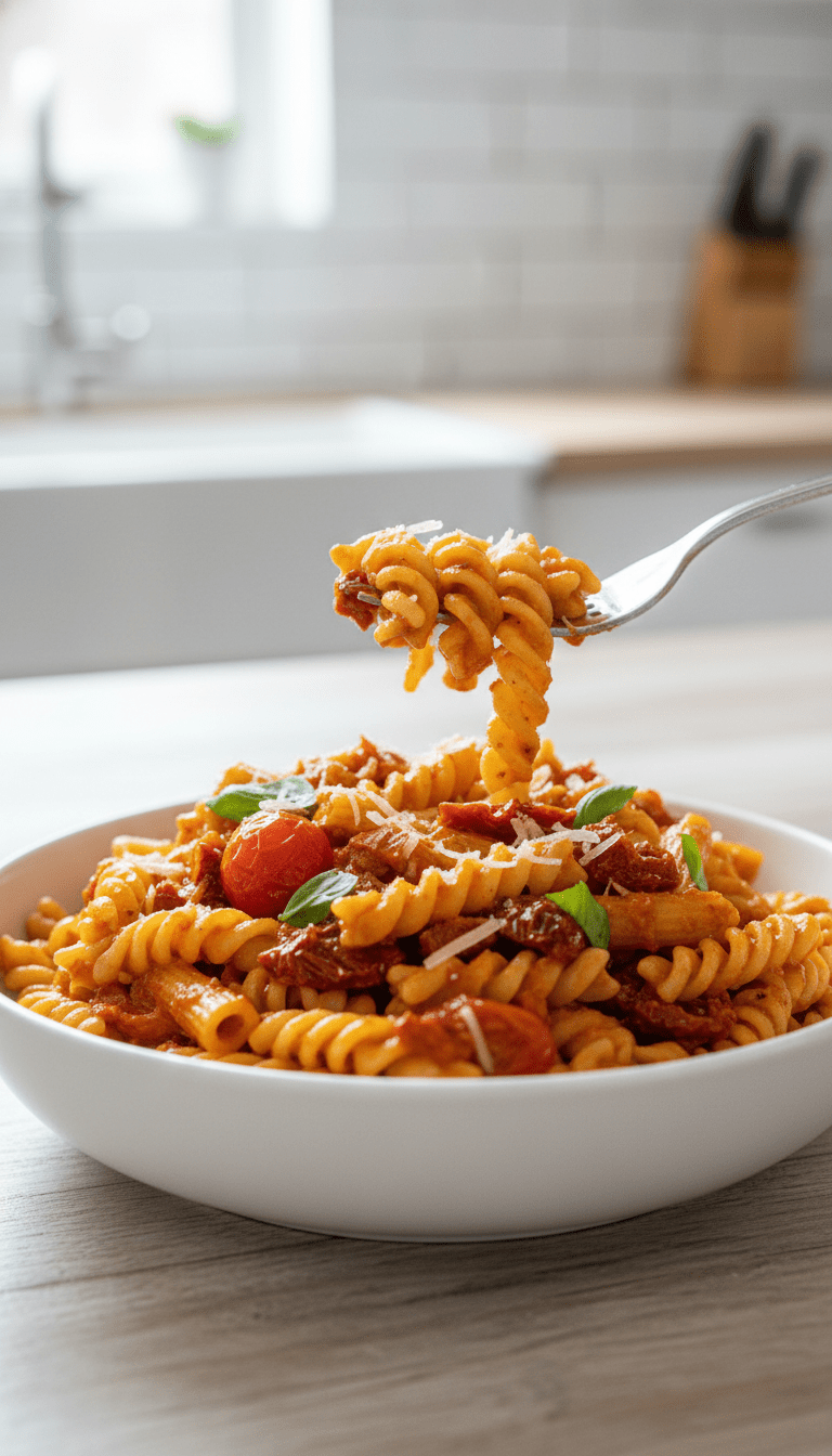 Dried Tomato Pasta Recipe