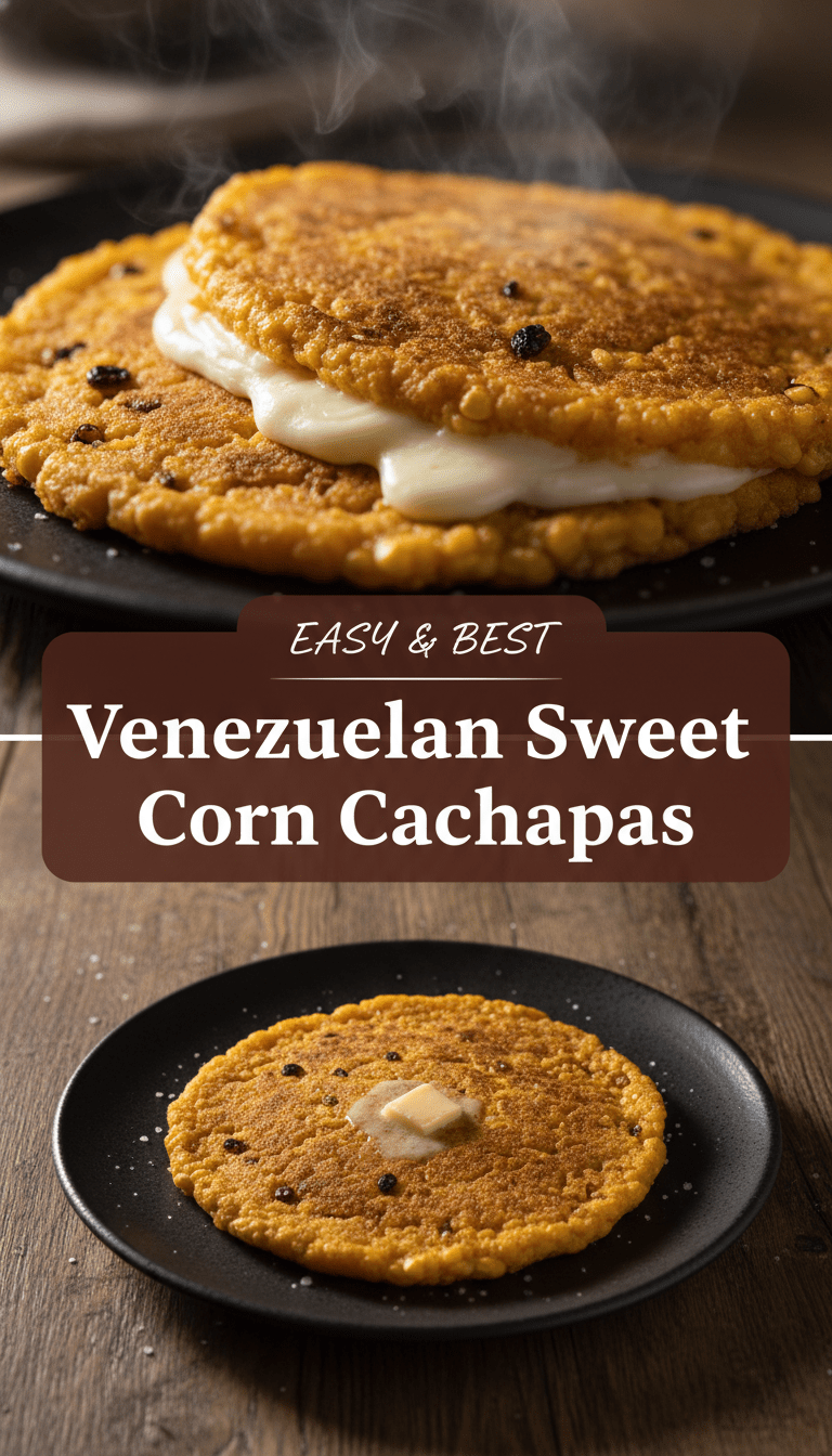 Sweet Corn Cachapas Recipe