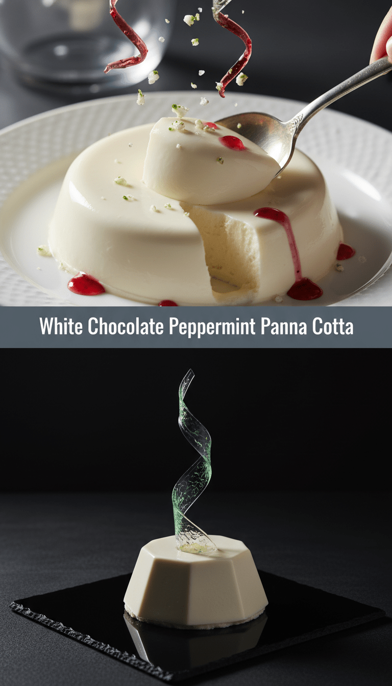 Peppermint Panna Cotta