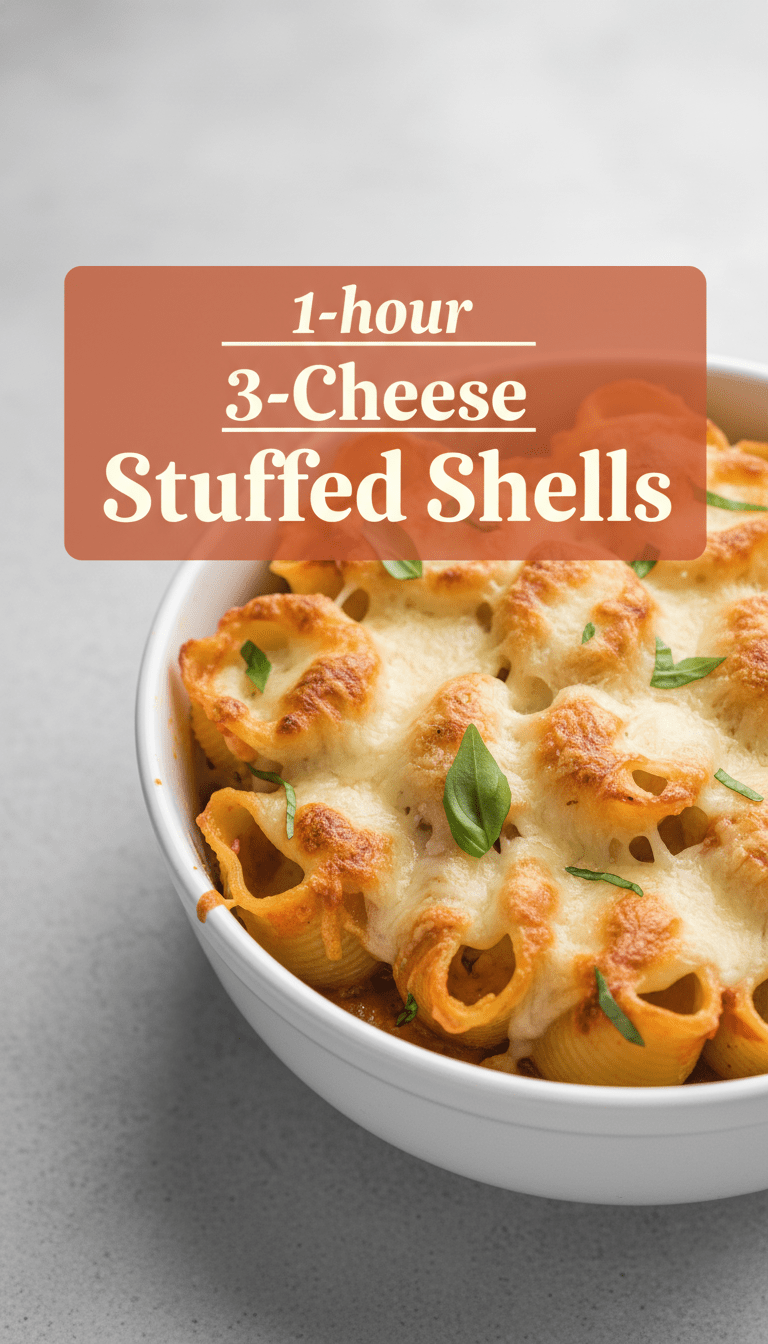 Cheese Stuffed Shells Recipe