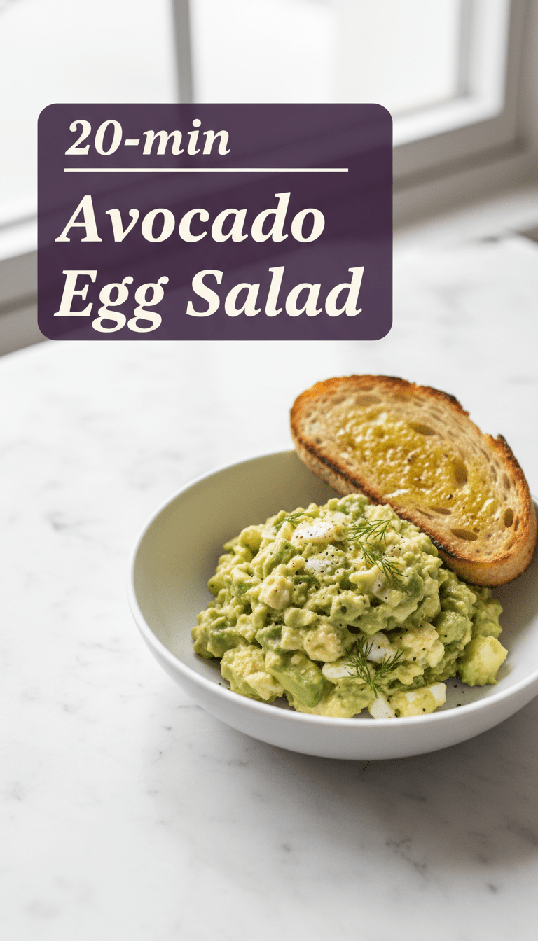 Avocado Egg Salad Recipe
